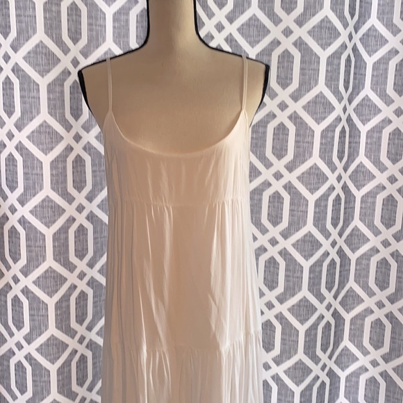 NWOT 12th Heart White Button Back Sundress. Sz L - Picture 4 of 7